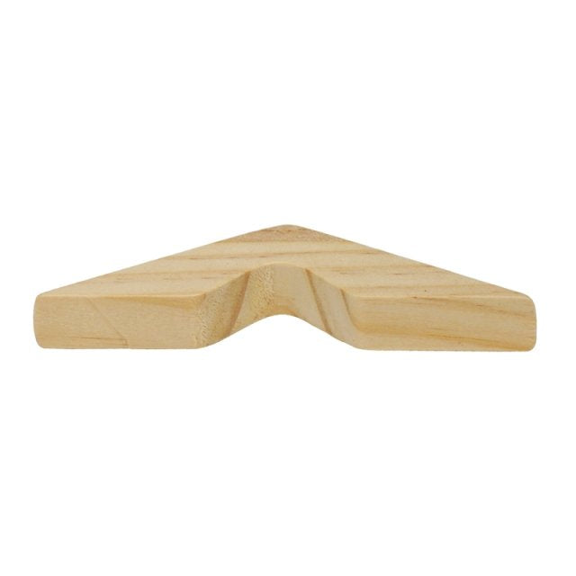 Wooden page holder profile view