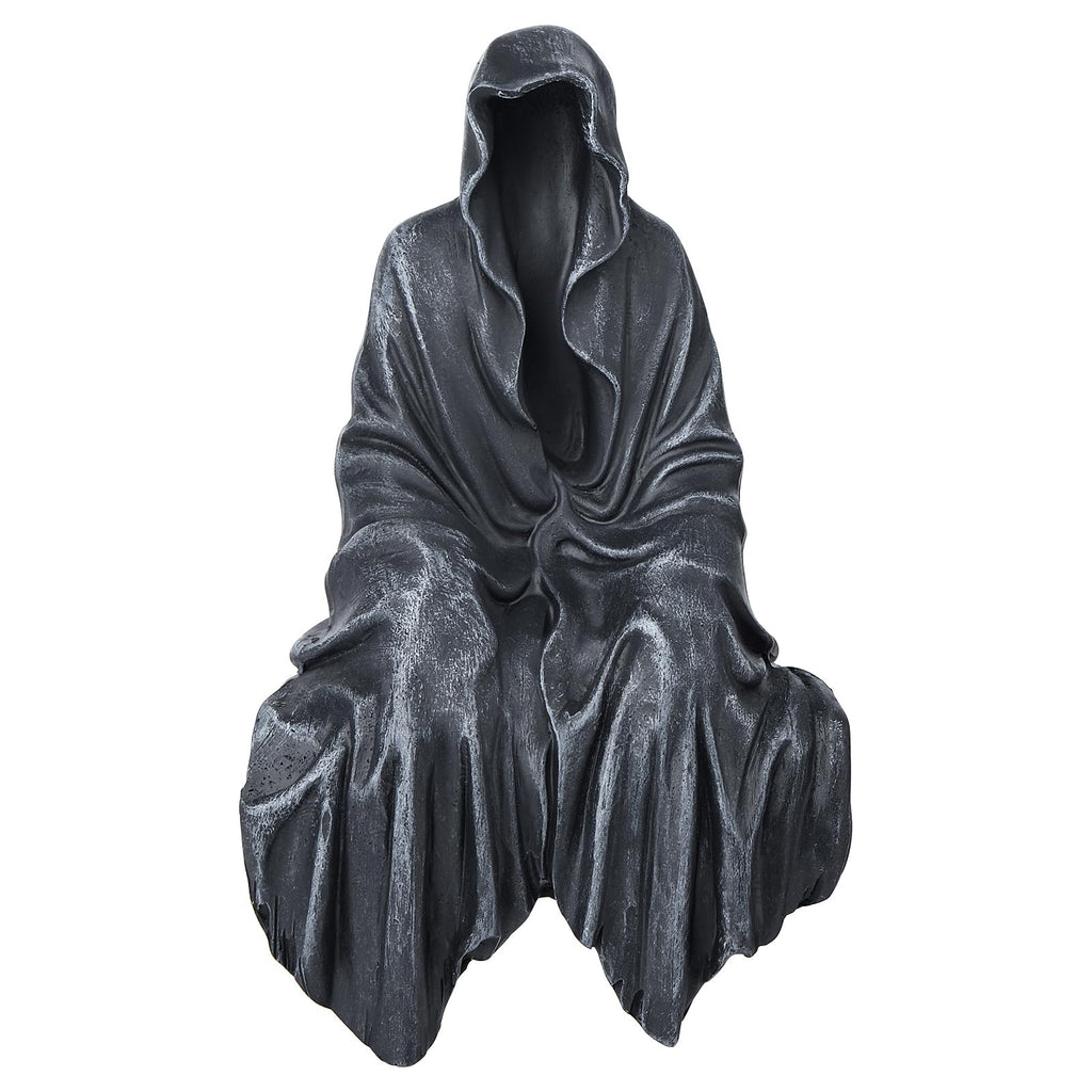 The Hollow Warden — Hooded Wraith Statue