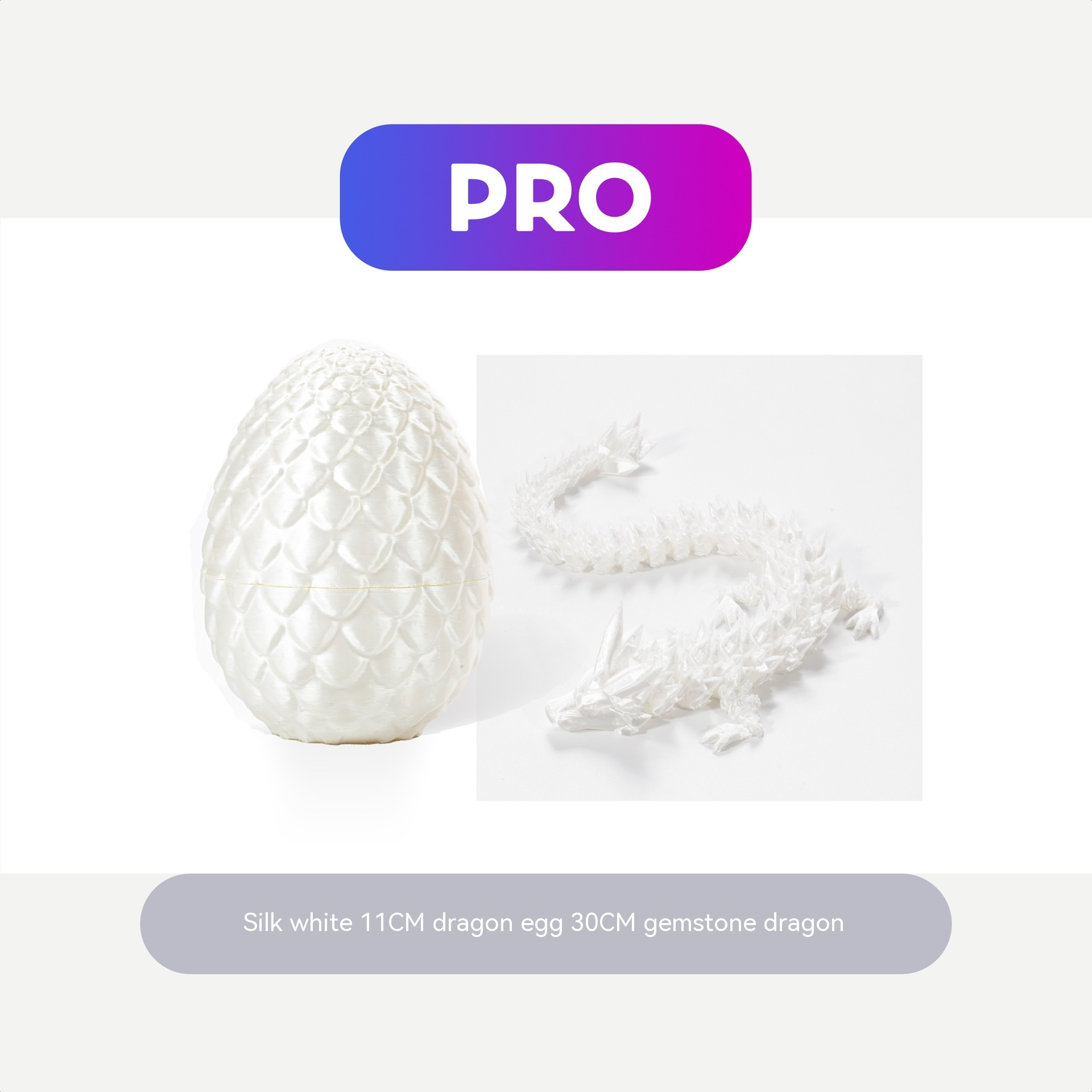 Nightshade Dragon Egg — Collectible Crystal Resin Dragon Egg (Glow-in-the-Dark Options)