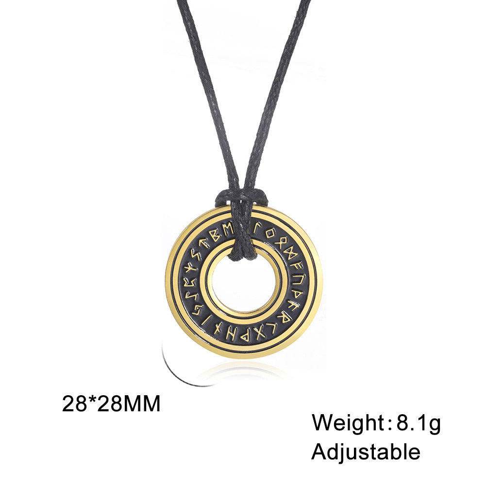 Oathring of Asgard — Norse Rune Pendant