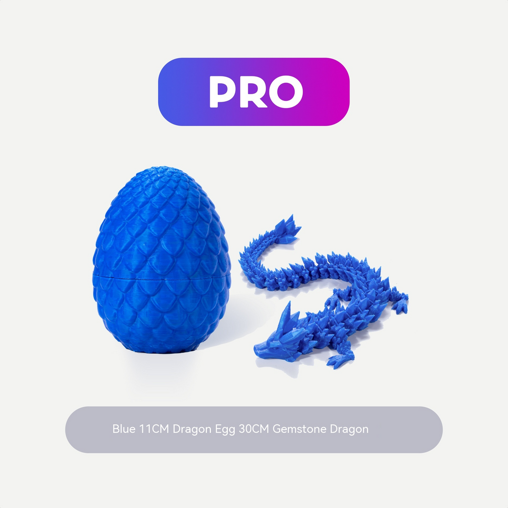 Nightshade Dragon Egg — Collectible Crystal Resin Dragon Egg (Glow-in-the-Dark Options)