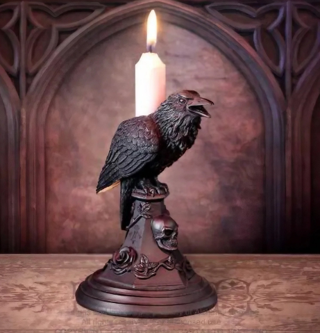 Shadowcrest Owl Candle Holder
