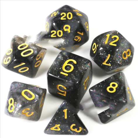 Drakonis Dice Hoard — 7-Die Dragon Set