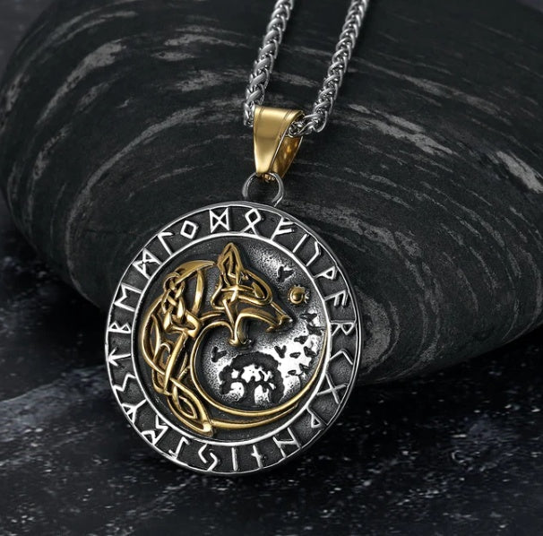 Oathring of Asgard — Norse Rune Pendant