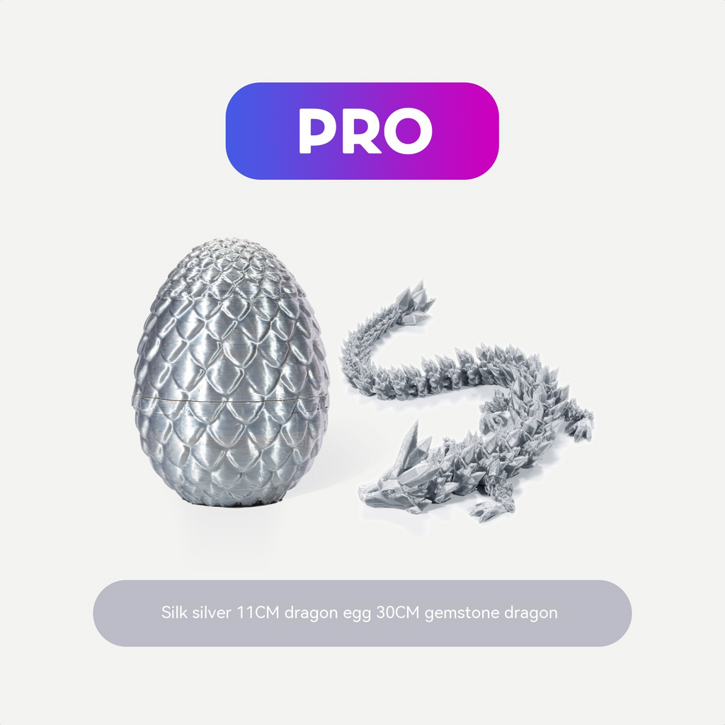 Nightshade Dragon Egg — Collectible Crystal Resin Dragon Egg (Glow-in-the-Dark Options)