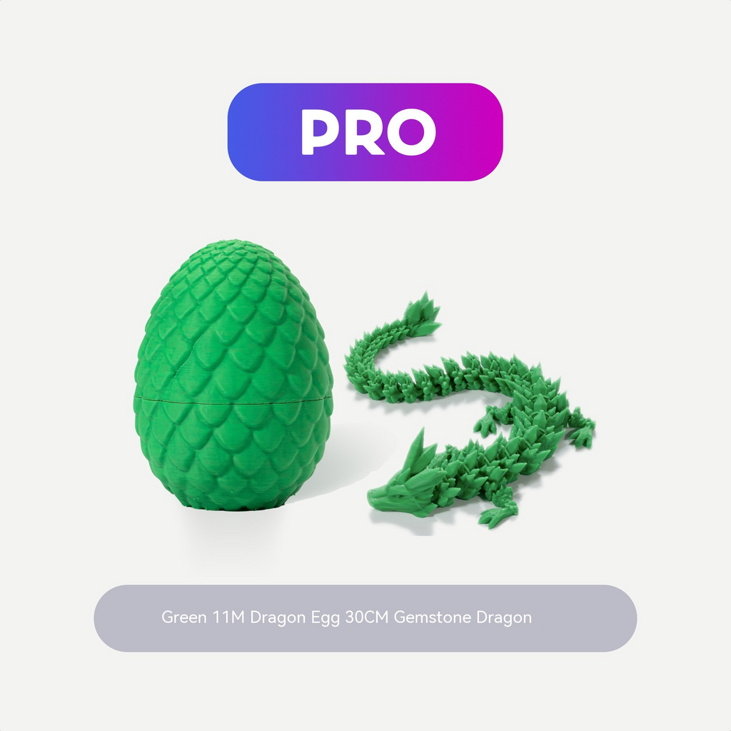 Nightshade Dragon Egg — Collectible Crystal Resin Dragon Egg (Glow-in-the-Dark Options)
