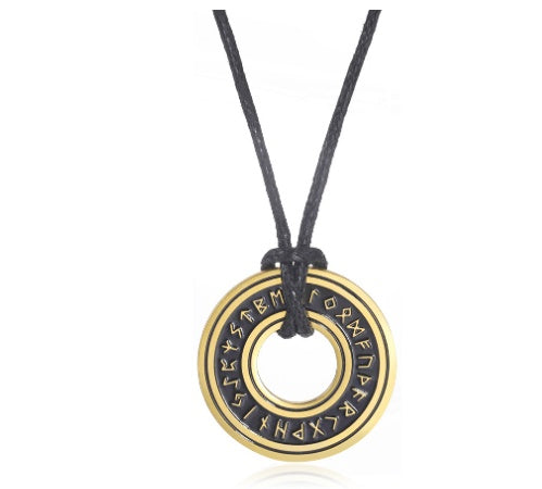 Oathring of Asgard — Norse Rune Pendant